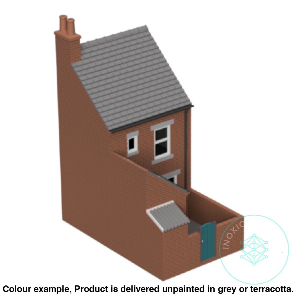 Low Relief Terrace House N Scale Model Kit