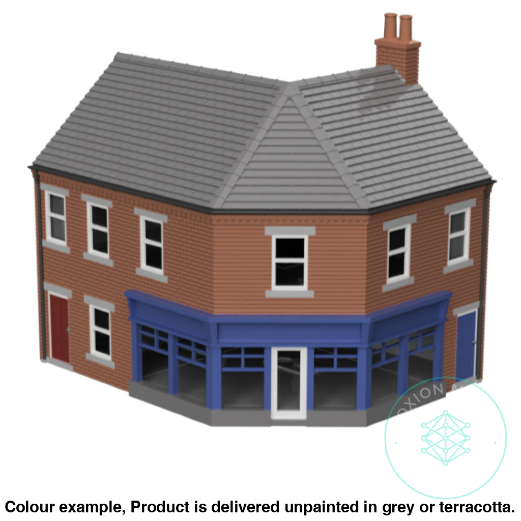 Corner Store N Scale Model Building Kit