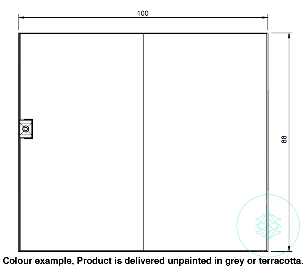 Coal Loading Stage N Scale Model Kit with Crane