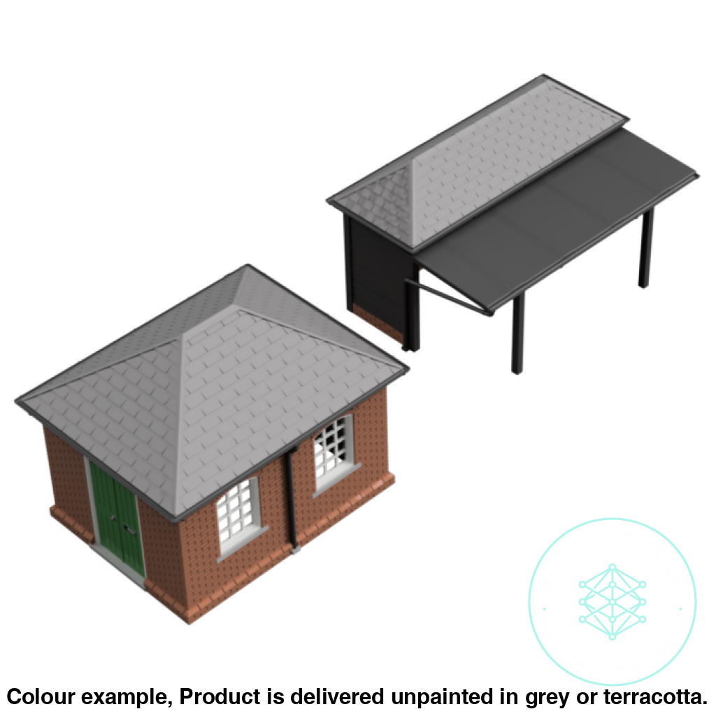 LNER Tram Station N Scale Model Kit