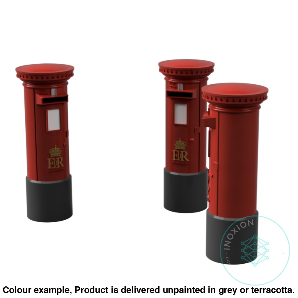 Post Boxes N Scale Model Set of 3
