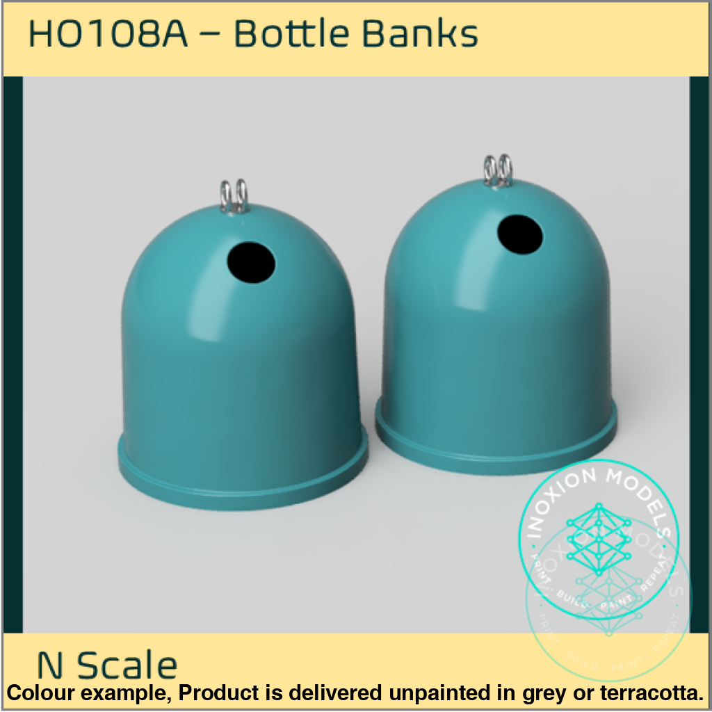Bottle Banks N Scale Model Pack