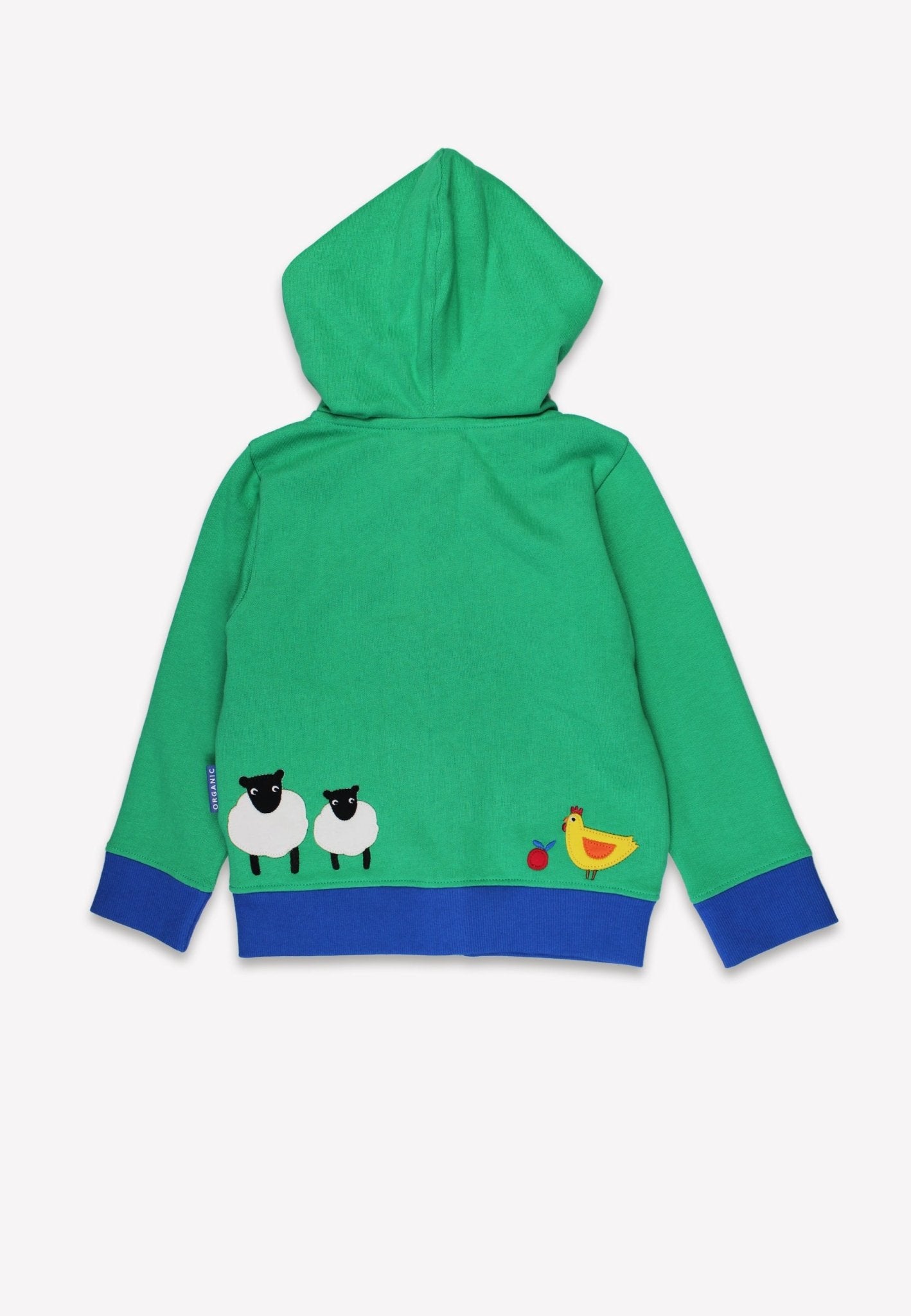 Organic Hillside Applique Hoodie for Kids