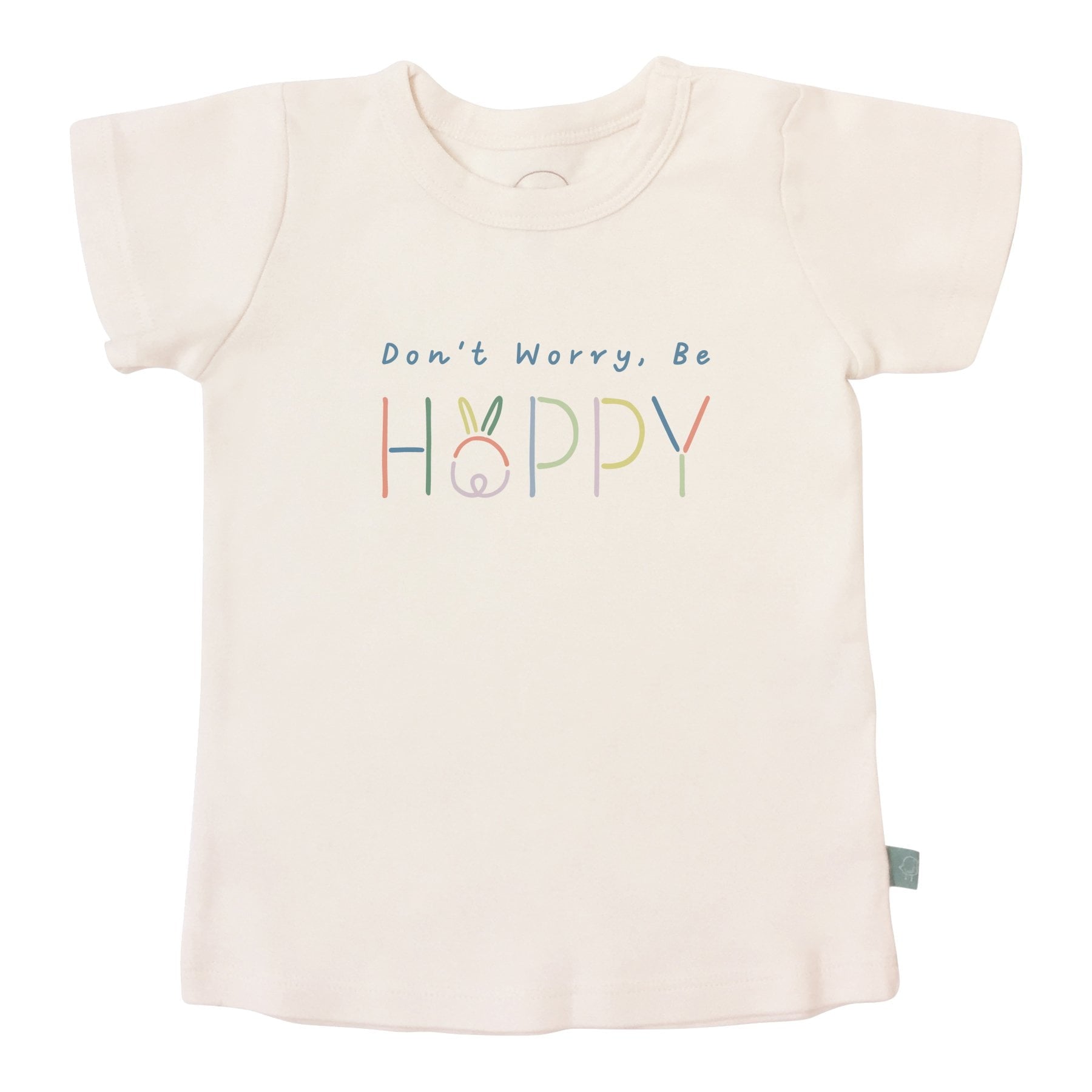 Don't Worry Be Hoppy Graphic Tee for Toddlers