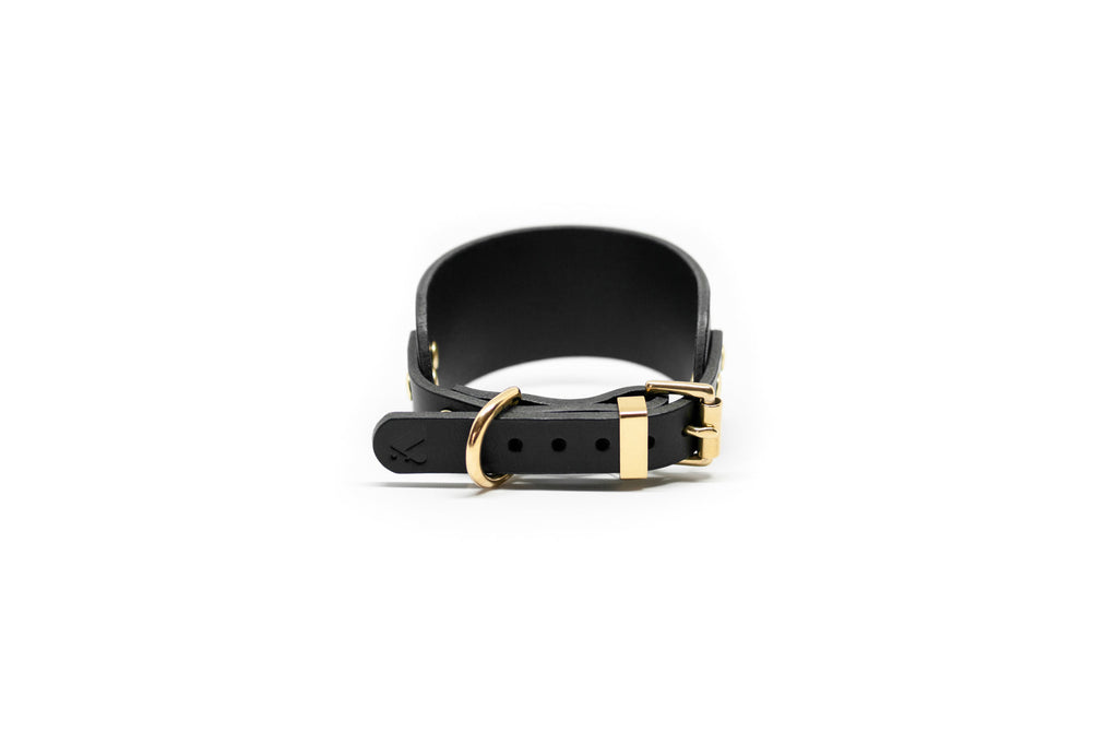 Leather Collar for Sighthounds