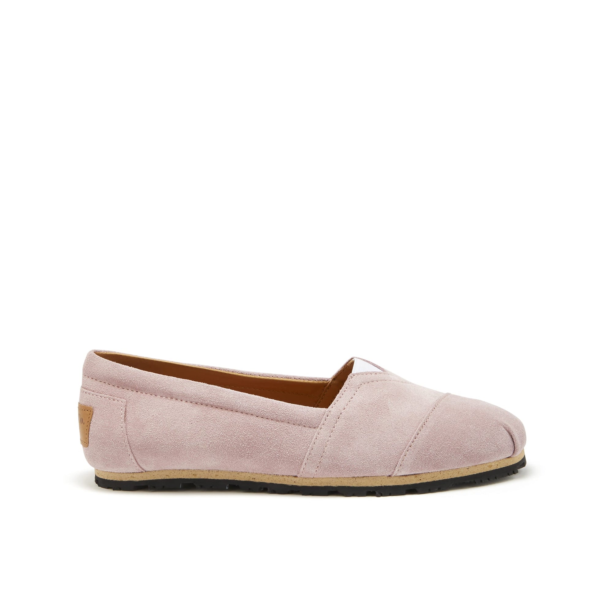 Women's Powder Pink Suede Chukka Espadrilles