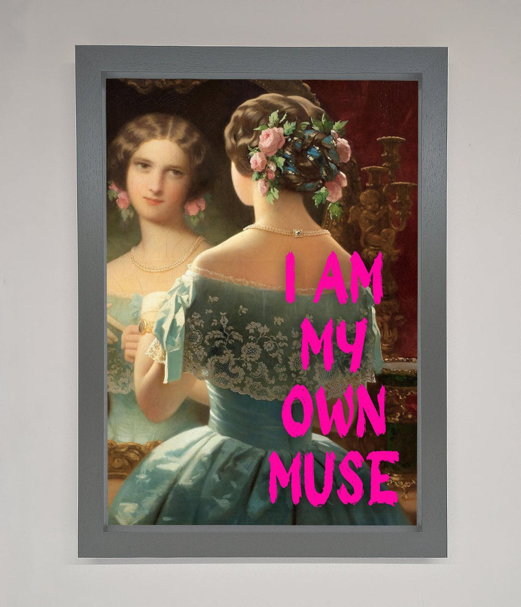I Am My Own Muse Framed Print