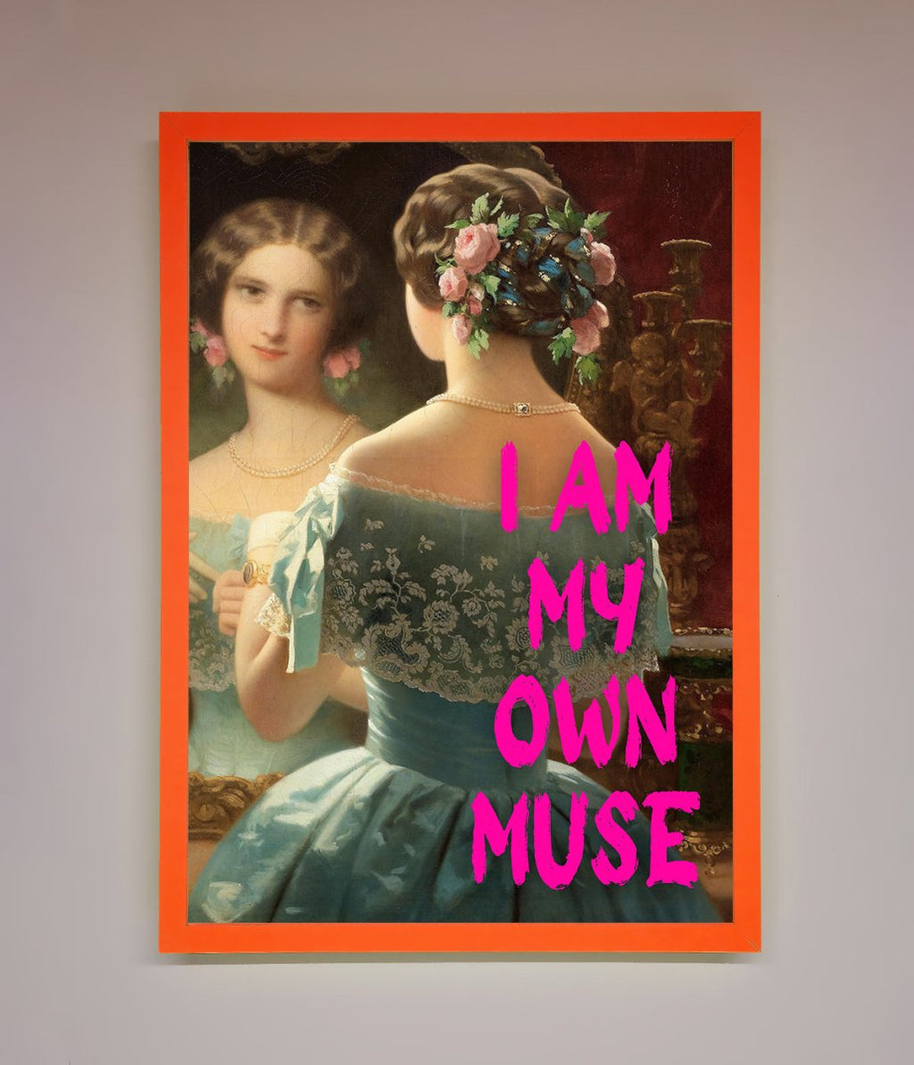 I Am My Own Muse Framed Print