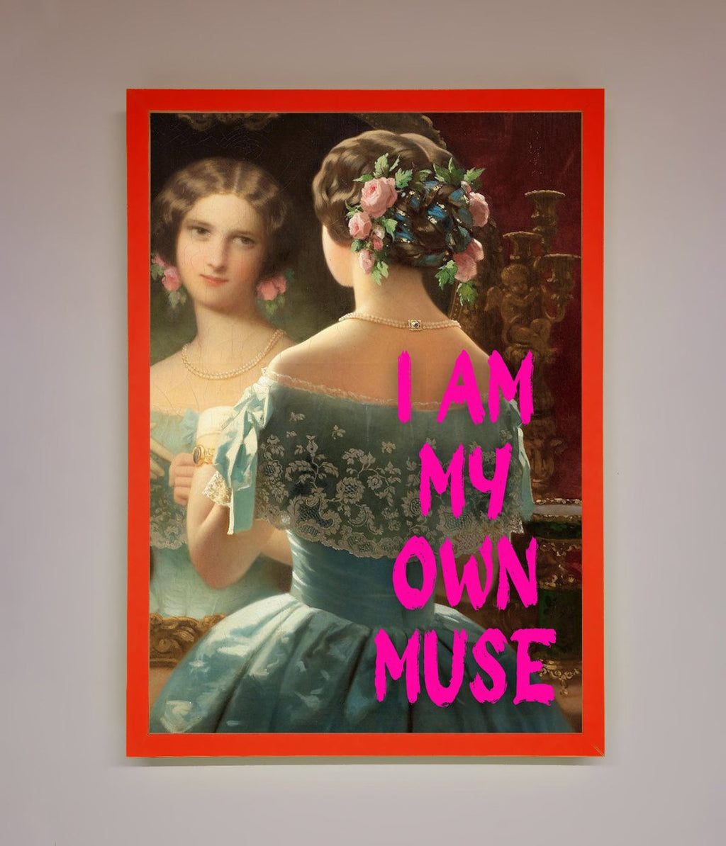 I Am My Own Muse Framed Print