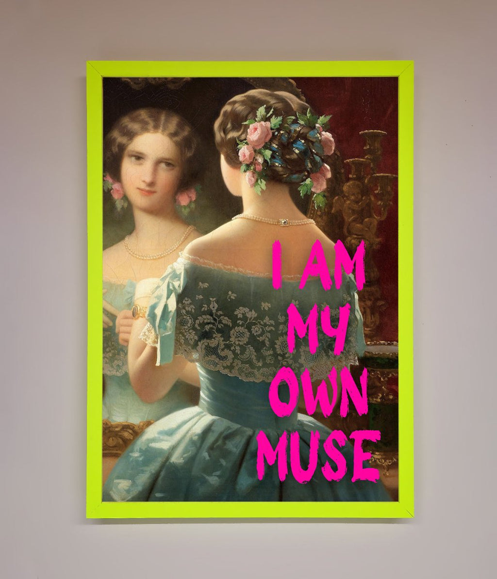 I Am My Own Muse Framed Print