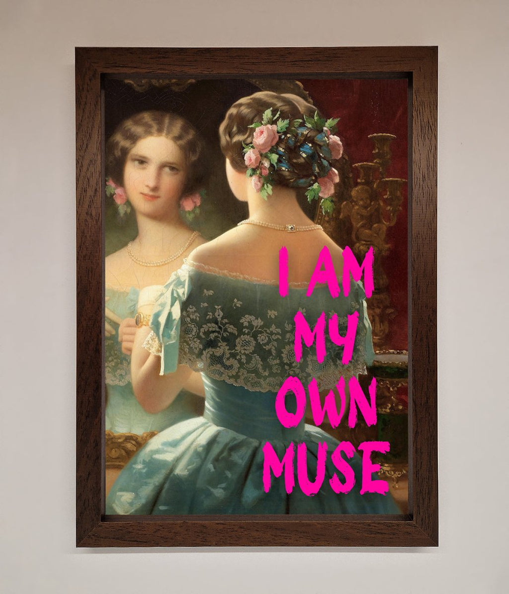 I Am My Own Muse Framed Print