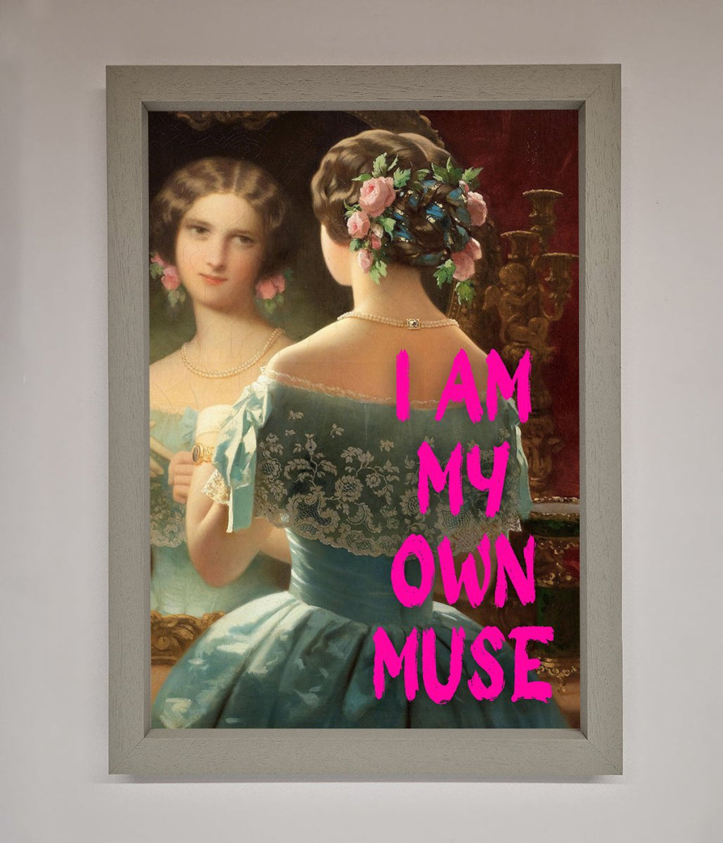 I Am My Own Muse Framed Print