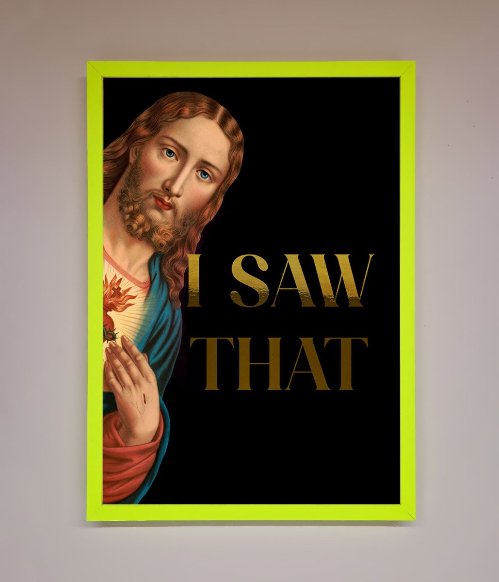 I Saw That Foil Print