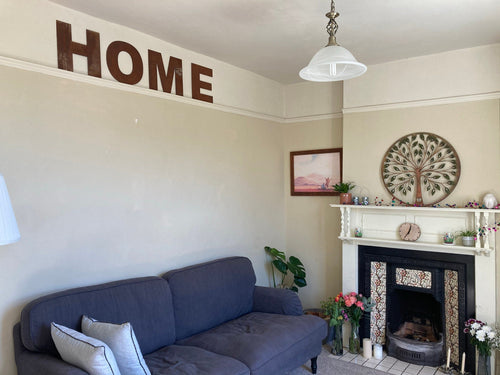 12" Rusty Fat Font Metal Letters A-Z 0-9.