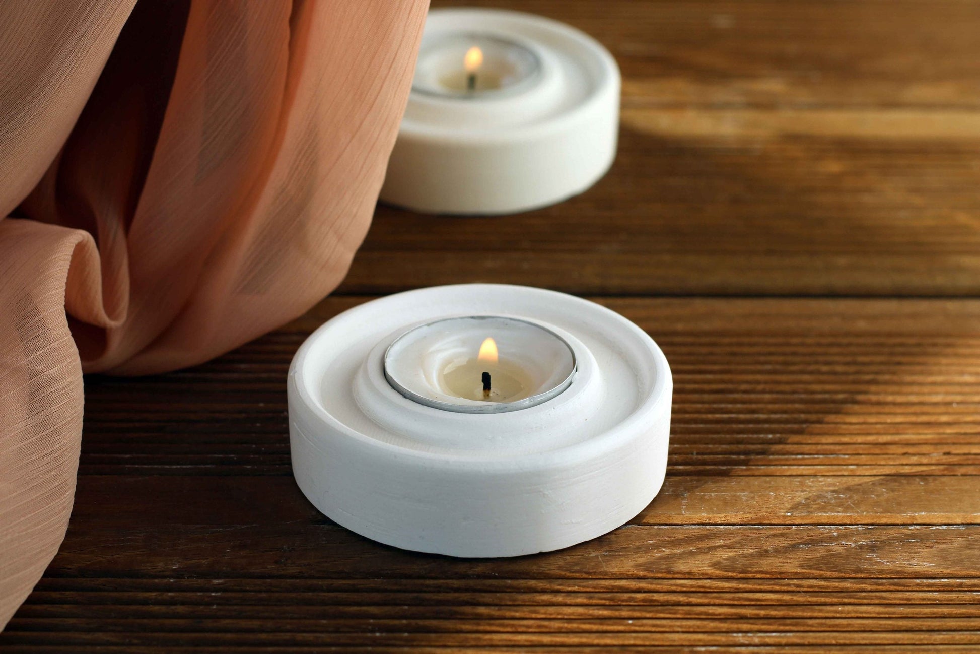 Concrete Single Tealight Holder