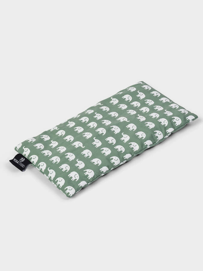 Yoga Studio GOTS Organic Cotton Lavender Scented & Unscented Linseed Elephant Eye Pillows