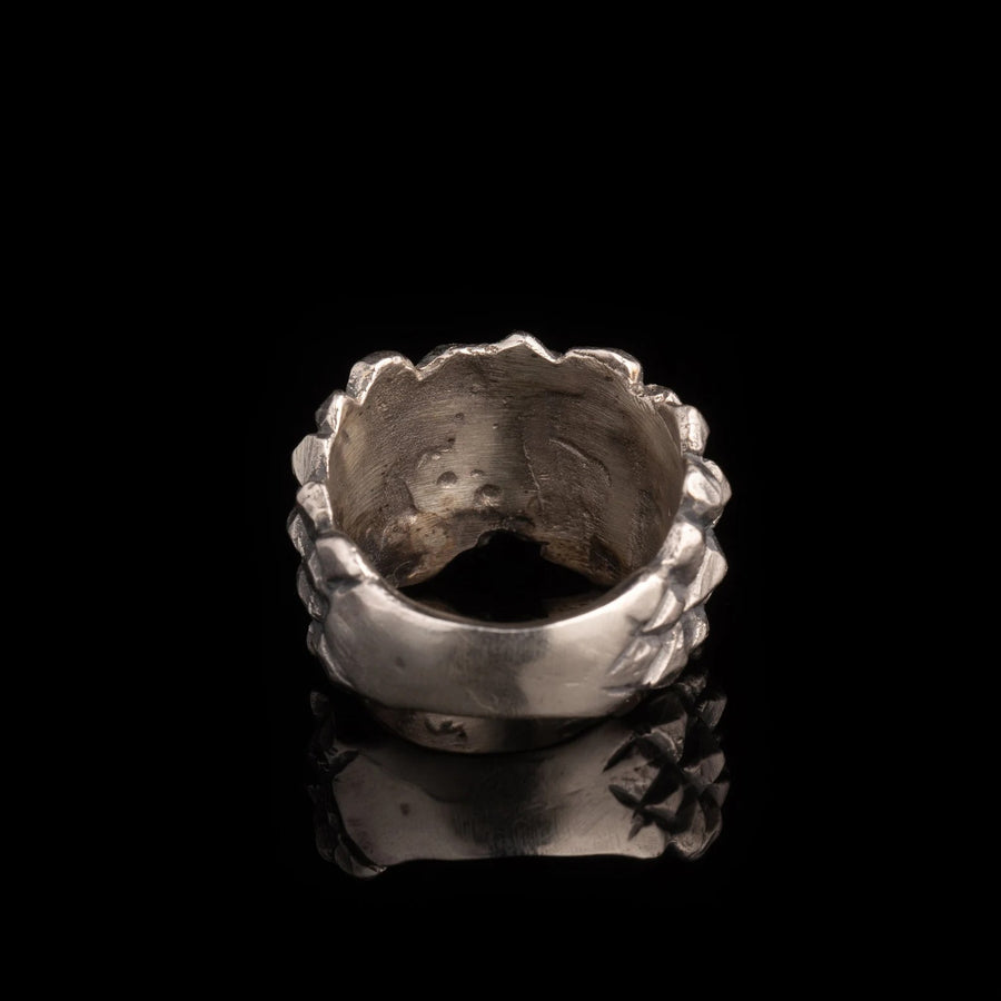 Pine Cone Ring - Sterling Silver