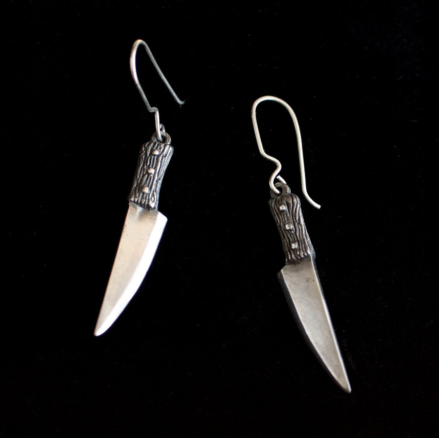 Butcher Knife Earrings