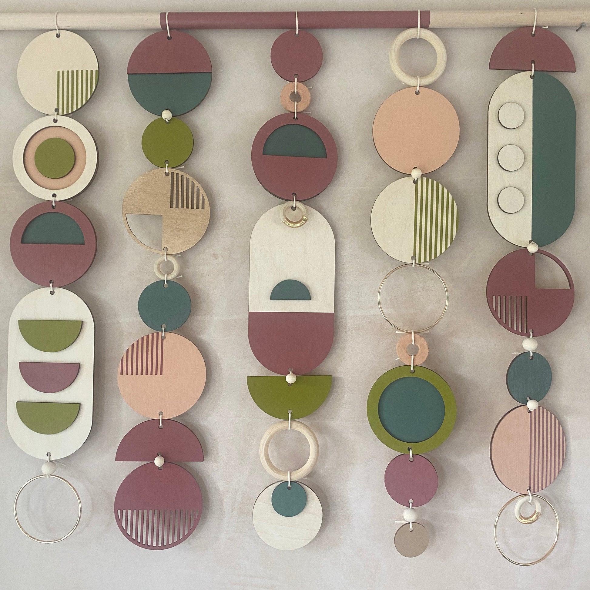 Large Geometric Modern Wall Art - Minimal Home Decor - Eclectic Tapestry - Big Centerpiece Tapestry - Unique Handmade Wall Hanging - Fun Art