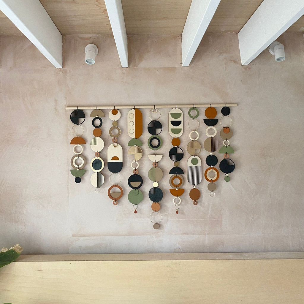 New Modern Wall Art - Geometric Artwork - Minimal Home Decor - New Home Trend - Large Centre Piece Art - Big Wall Tapestry - Large Tapestry