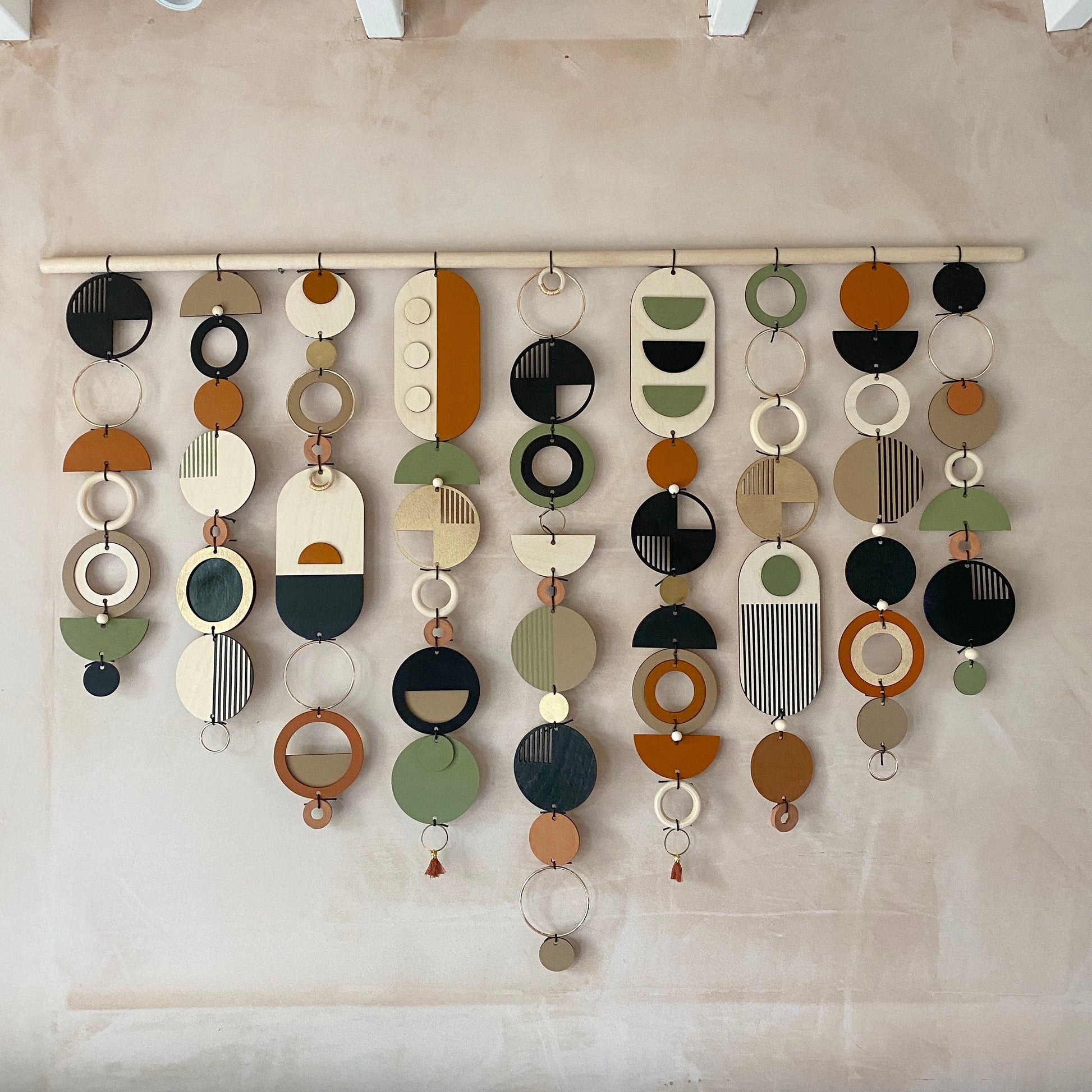 New Modern Wall Art - Geometric Artwork - Minimal Home Decor - New Home Trend - Large Centre Piece Art - Big Wall Tapestry - Large Tapestry