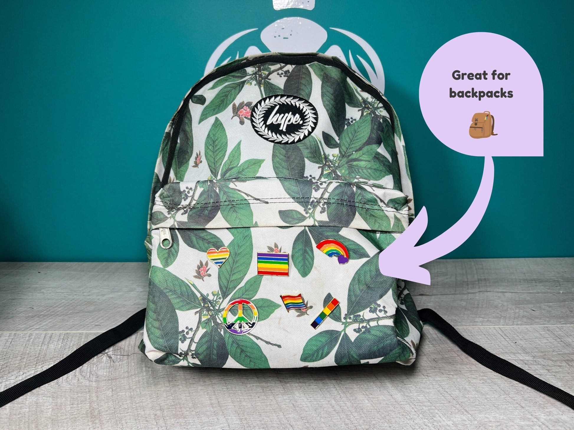 Rainbow LGBT Pride Badges Gift Set x6