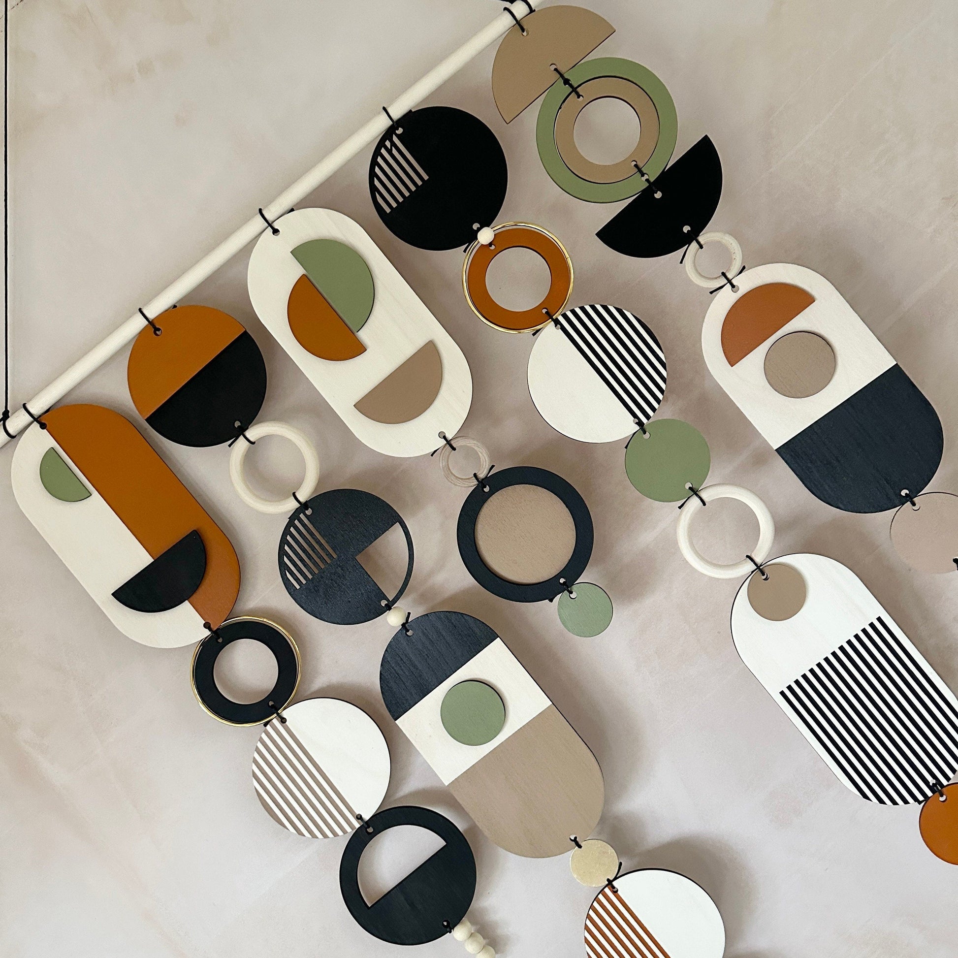 Original Wall Art - Geometric Artwork - Minimal Home Decor - Mid-Century Decor- Large Centre Piece Art - Big Wall Tapestry - Wall Sculpture