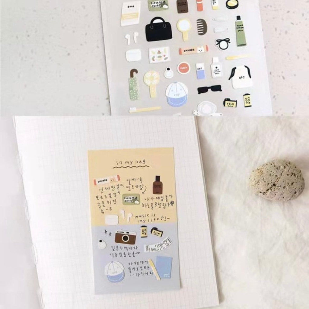 In My Bag Sticker Sheet