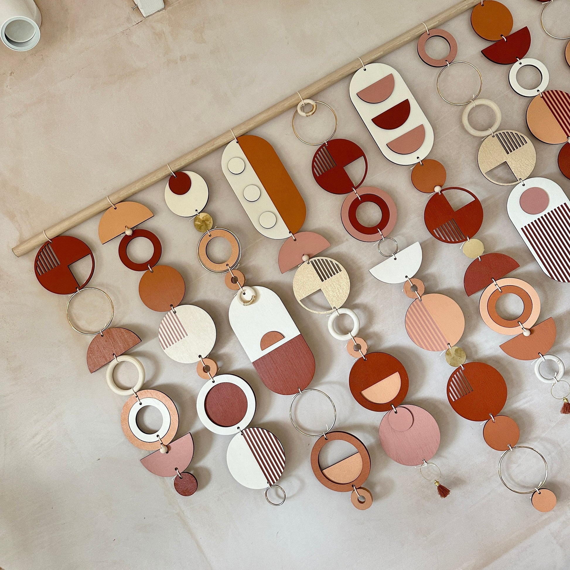 Rich Modern Wall Art - Wood Wall Hanging - Home Decor - Large Centre Piece Art - Statement Wall Art