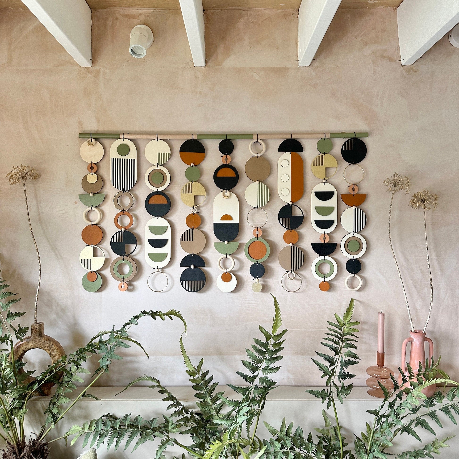 Modern Wall Art - Geometric Artwork - Minimal Home Decor - New Home Trend - Large Centre Piece Art - Big Wall Tapestry - Large Tapestry