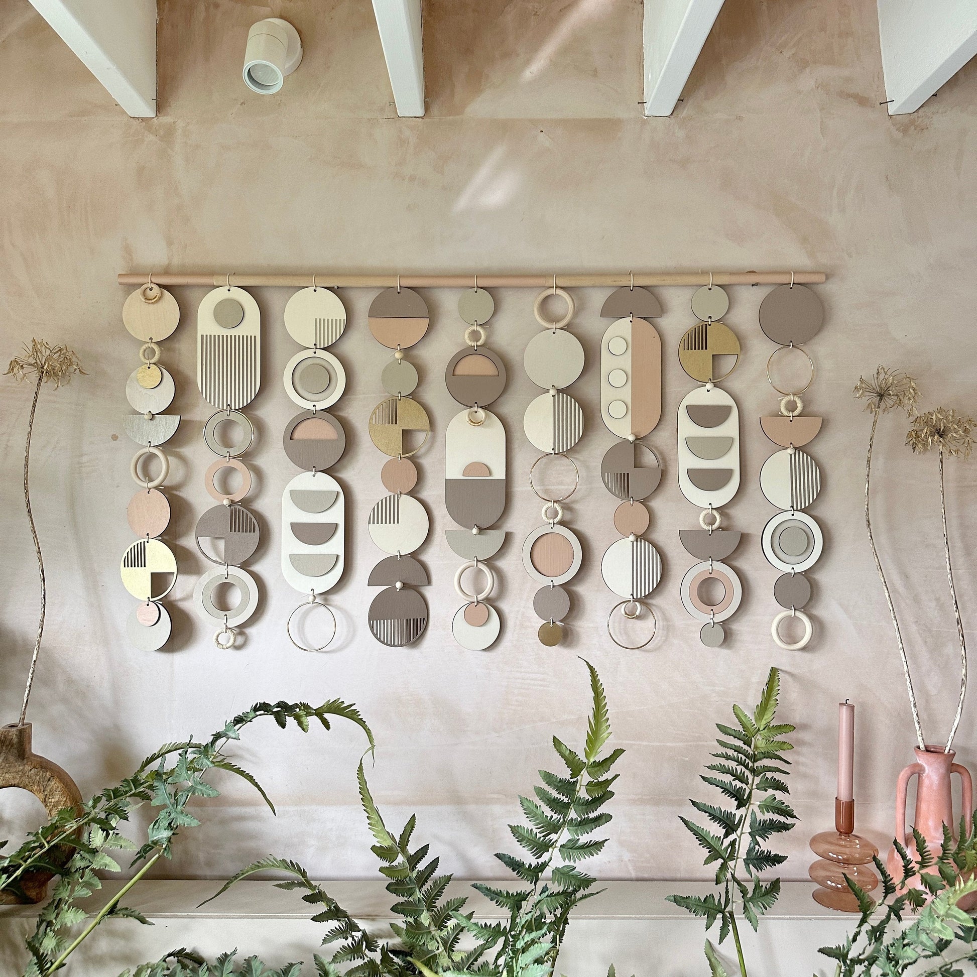 Modern Wall Art - Geometric Artwork - Minimal Home Decor - New Home Trend - Large Centre Piece Art - Big Wall Tapestry - Large Tapestry