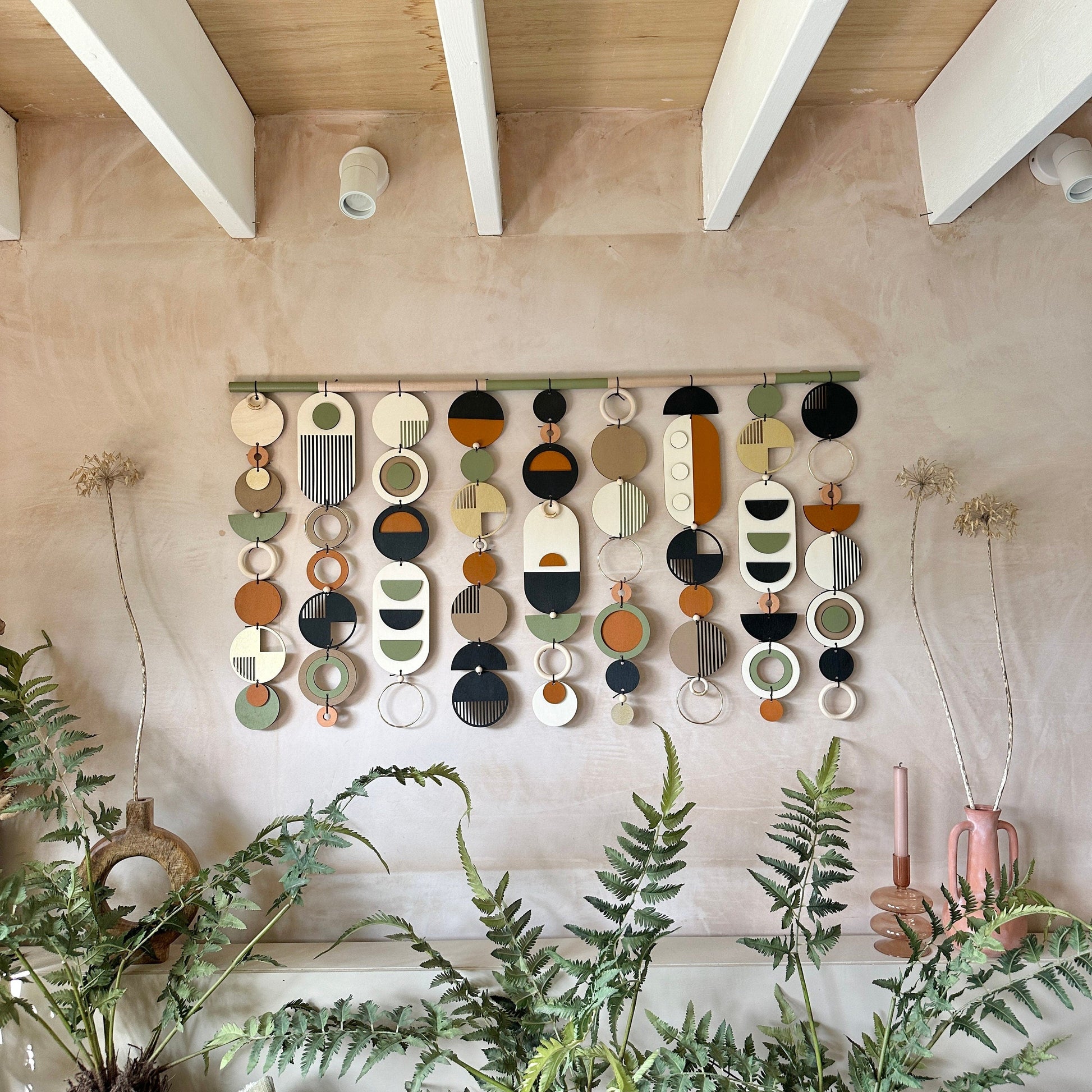 Modern Wall Art - Geometric Artwork - Minimal Home Decor - New Home Trend - Large Centre Piece Art - Big Wall Tapestry - Large Tapestry