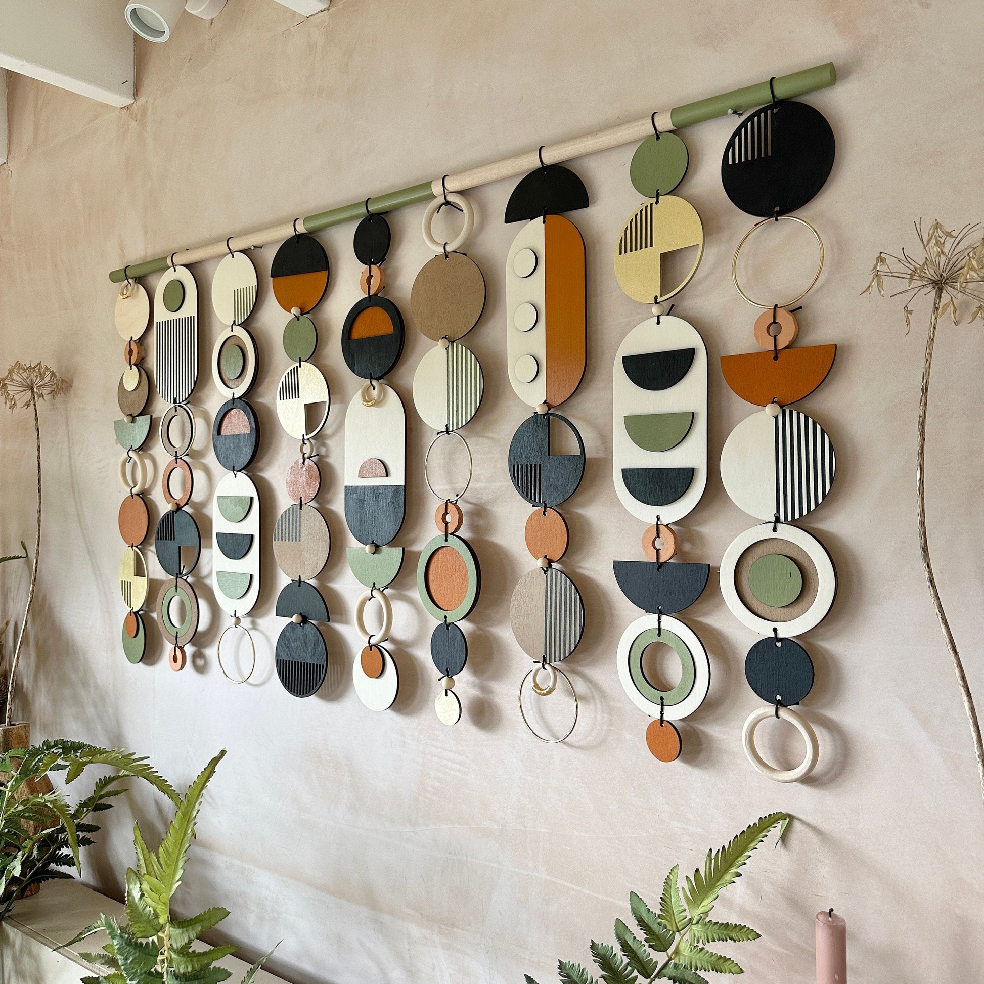 Modern Wall Art - Geometric Artwork - Minimal Home Decor - New Home Trend - Large Centre Piece Art - Big Wall Tapestry - Large Tapestry