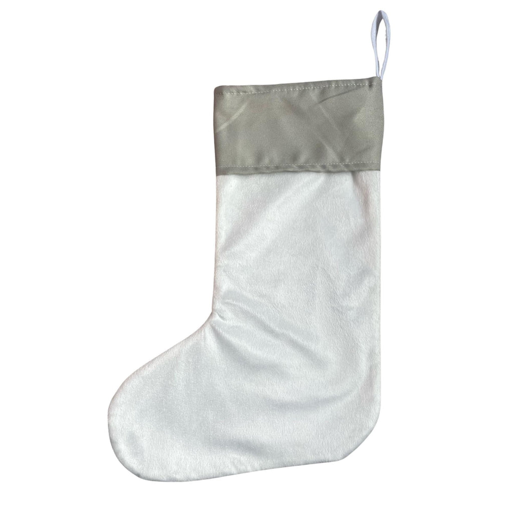 Blank Christmas Stocking for Personalising
