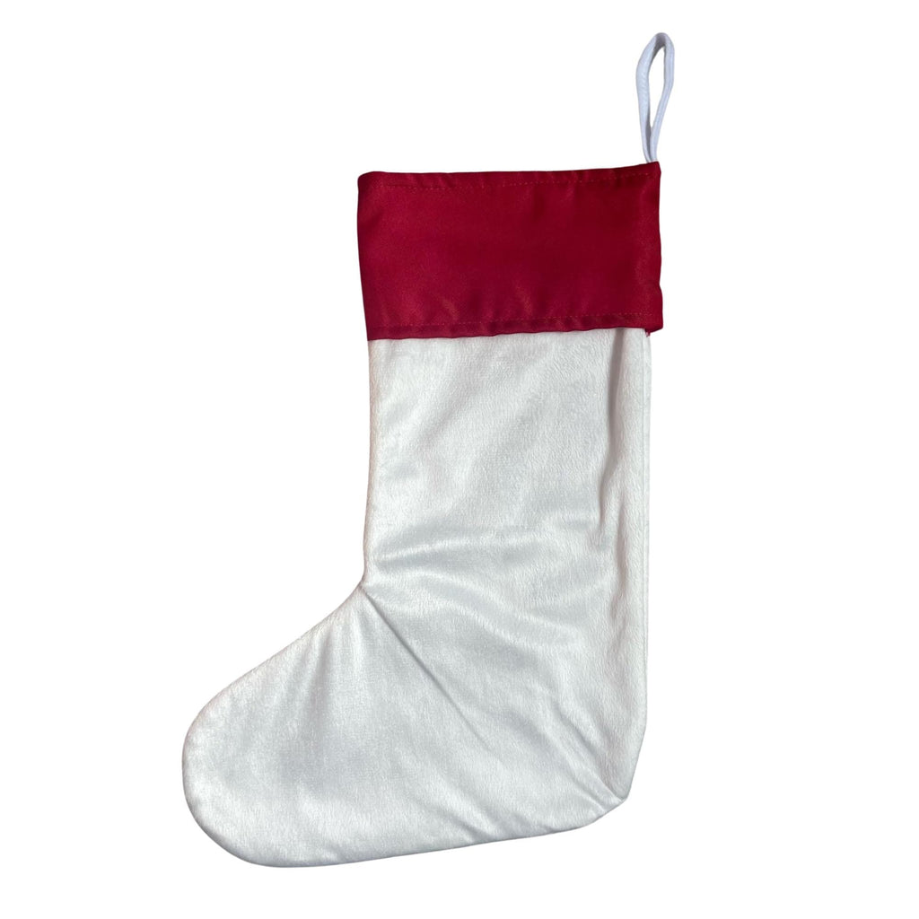 Blank Christmas Stocking for Personalising