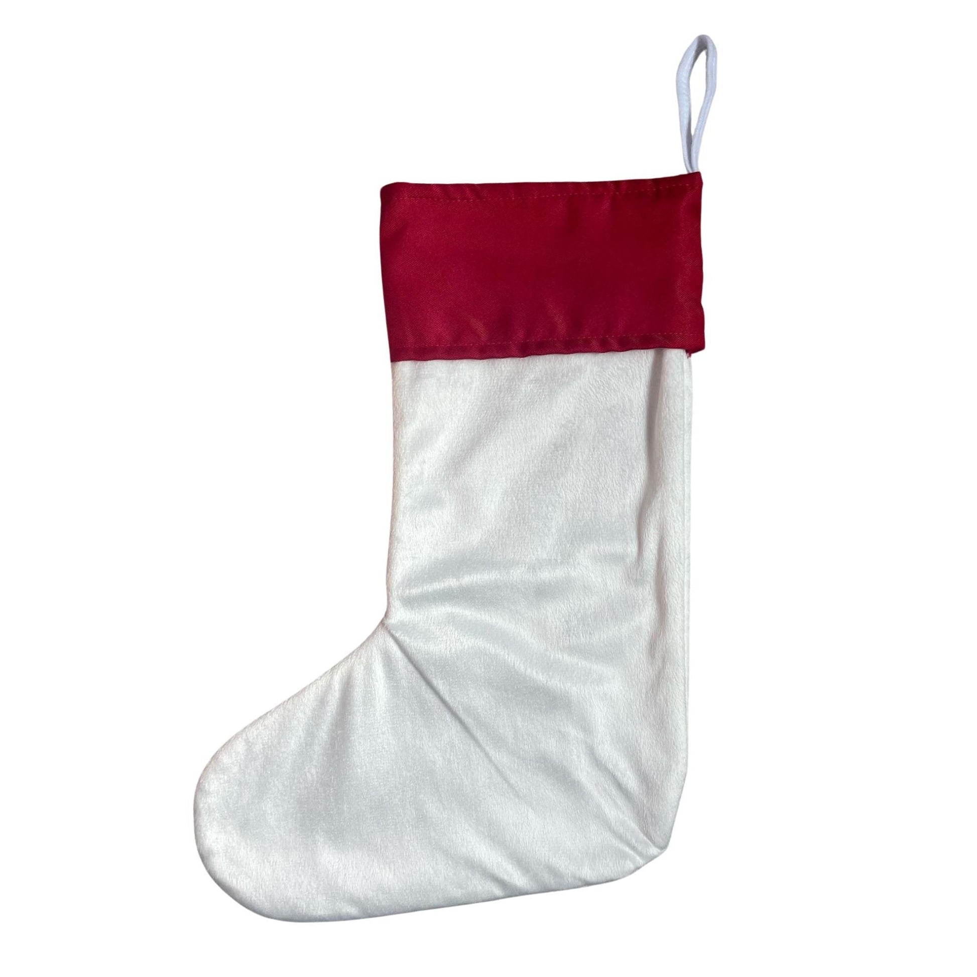 Blank Christmas Stocking for Personalising