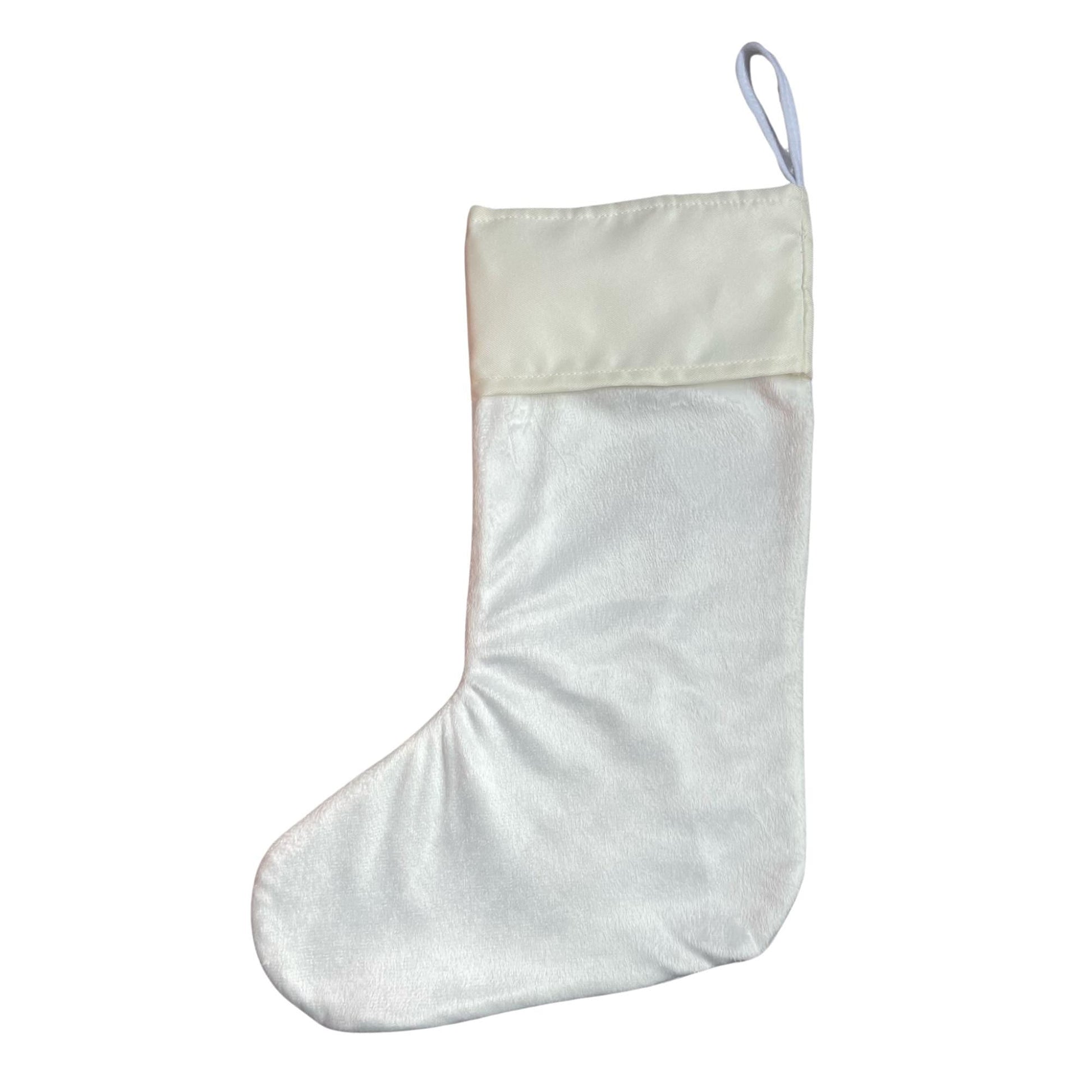 Blank Christmas Stocking for Personalising
