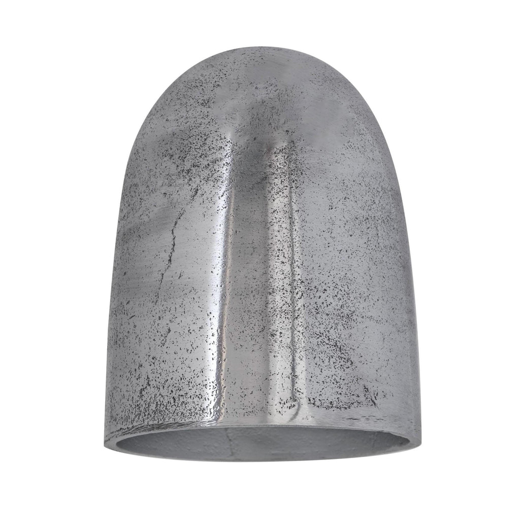 Hopton ~ Pewter Mast Down Light Solid Cast Wall Sconce
