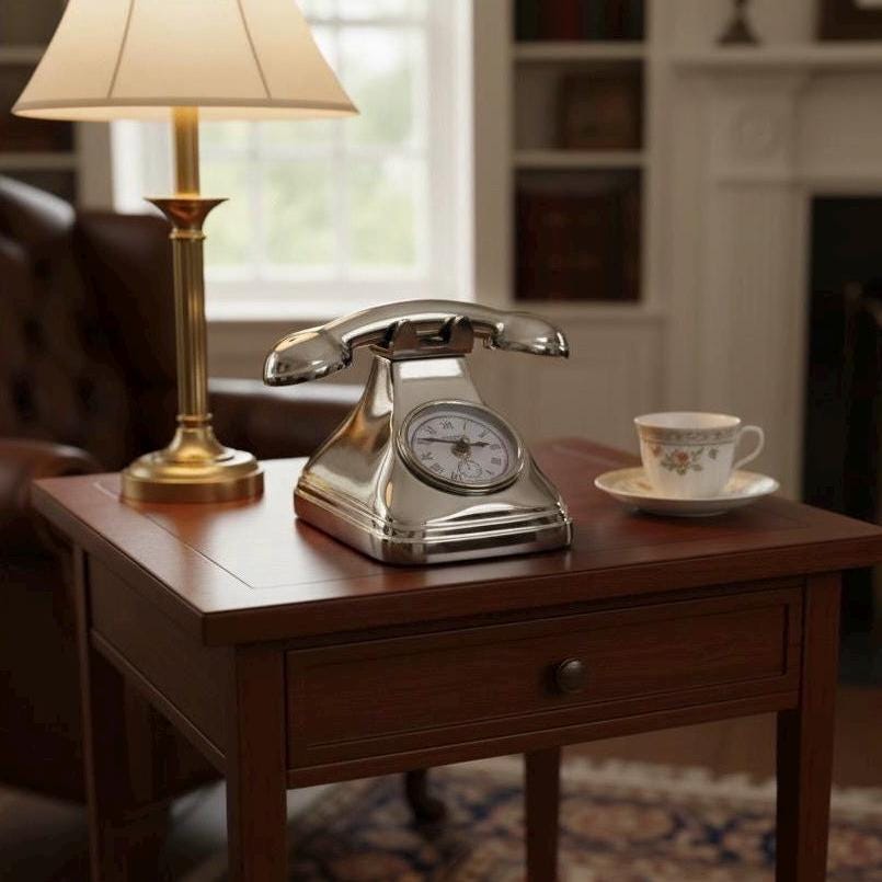 Dial Time Vintage Telephone Clock Nautical Vintage Industrial Decor