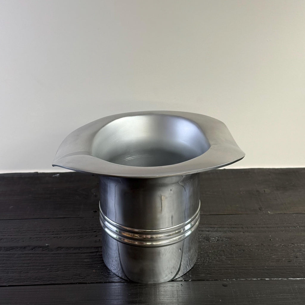 Top Hat XL ~ Solid Cast Champagne Ice Bucket - Wine Cooler Bath