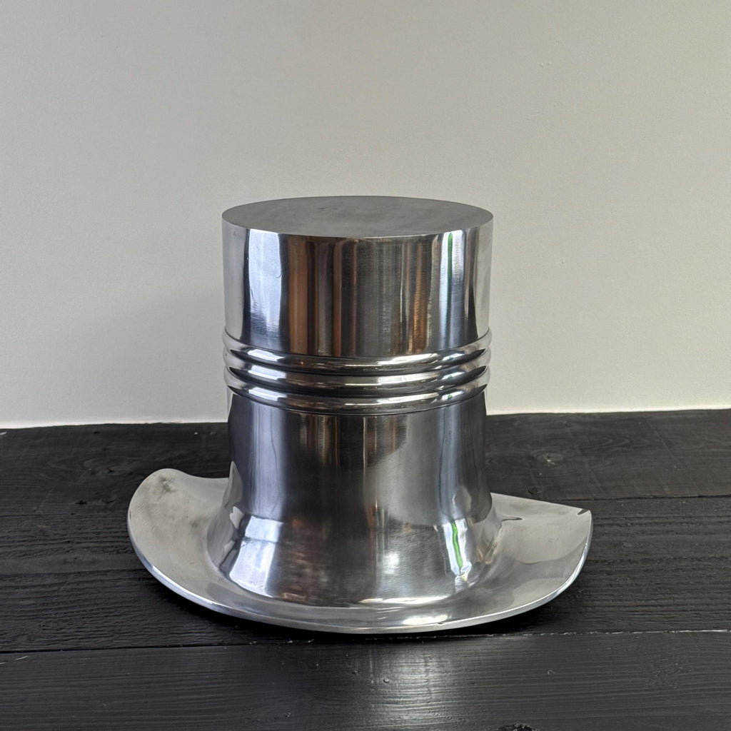 Top Hat XL ~ Solid Cast Champagne Ice Bucket - Wine Cooler Bath