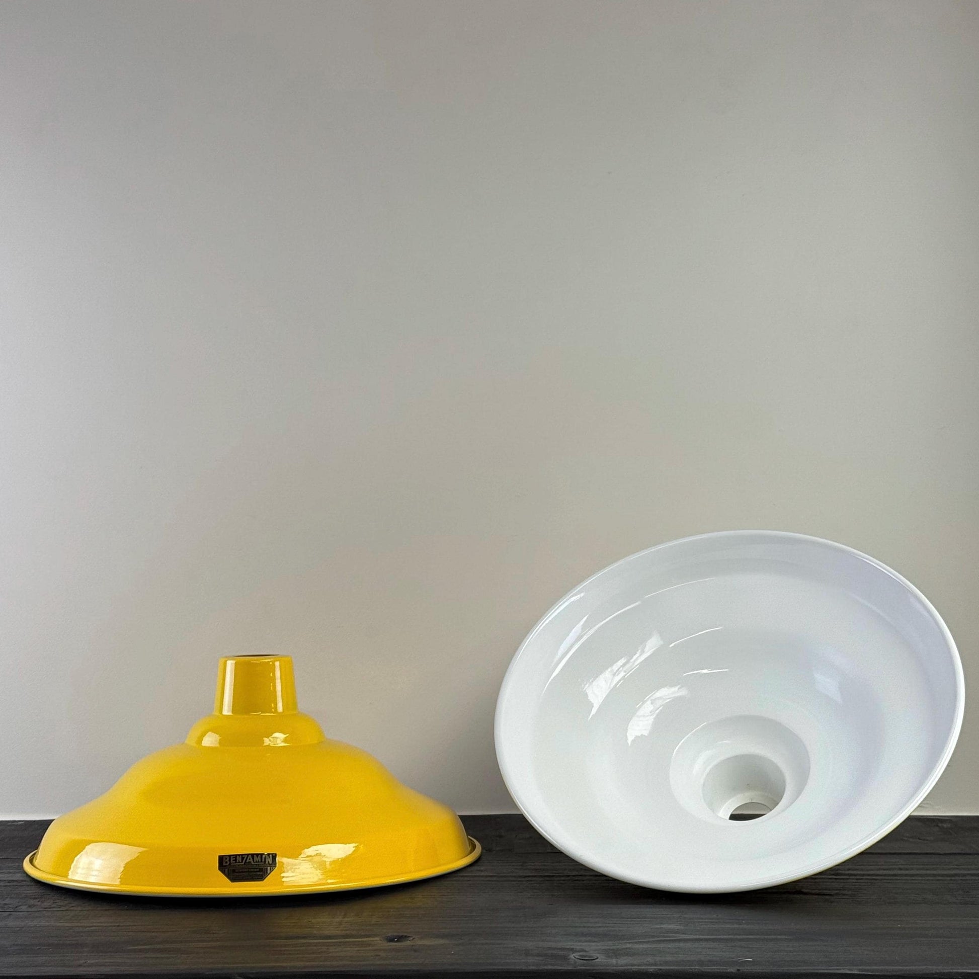 Bawsey ~ Summer Yellow Lampshade Pendant Set Light *Factory Second* ~ 16 Inch