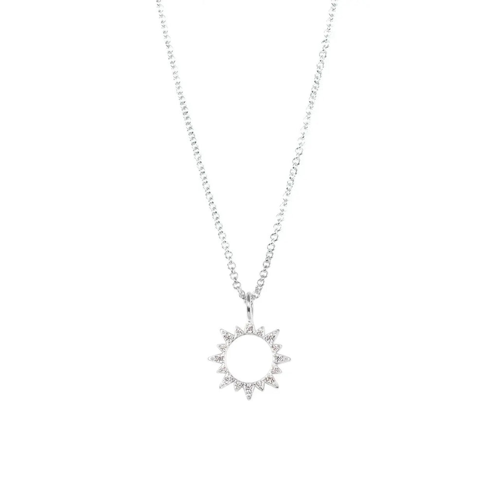 Illumi ZC Sun Pendant Necklace