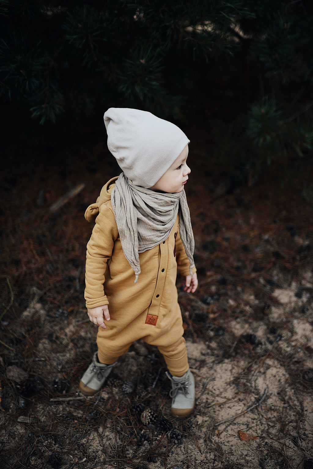 Snug Bear Jumpsuit for Kids – Cozy & Adorable with Growth Flexibility by Zezuzulla at www.brixbailey.com