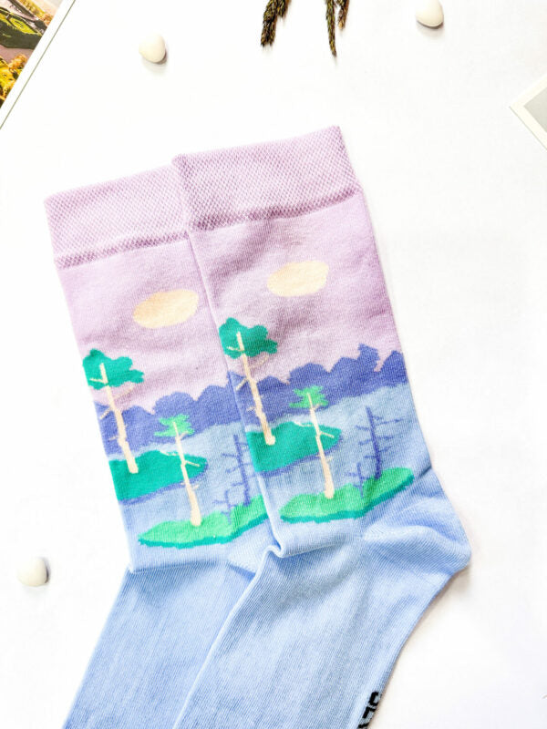 Estonian Bog-Inspired Socks – Seize the Moment in Comfort by SEIK at www.brixbailey.com