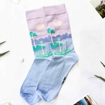 Estonian Bog-Inspired Socks – Seize the Moment & Comfort by SEIK at www.brixbailey.com