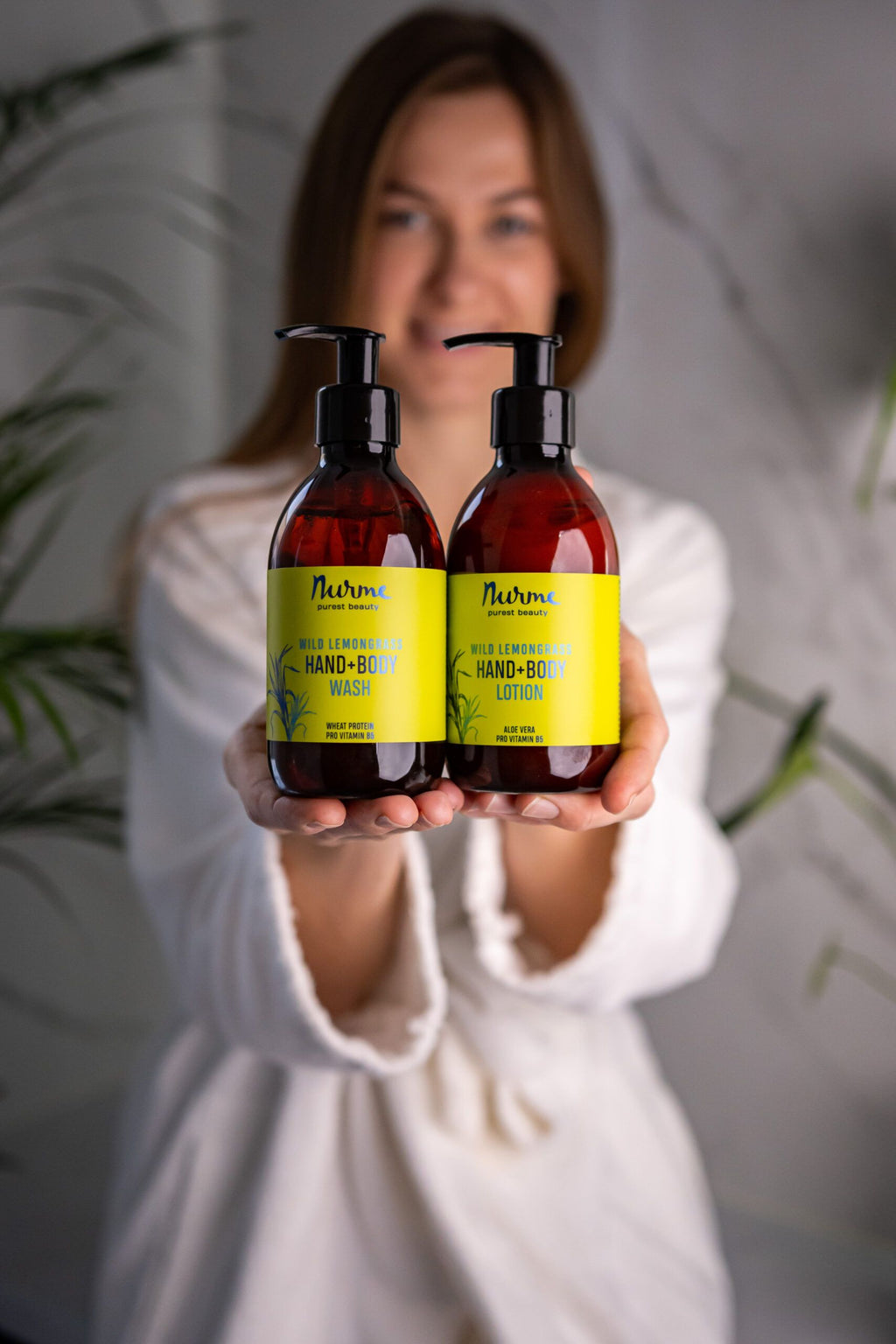 Nurme Wild Lemongrass Body Care Set – Natural & Refreshing by Nurme at www.brixbailey.com