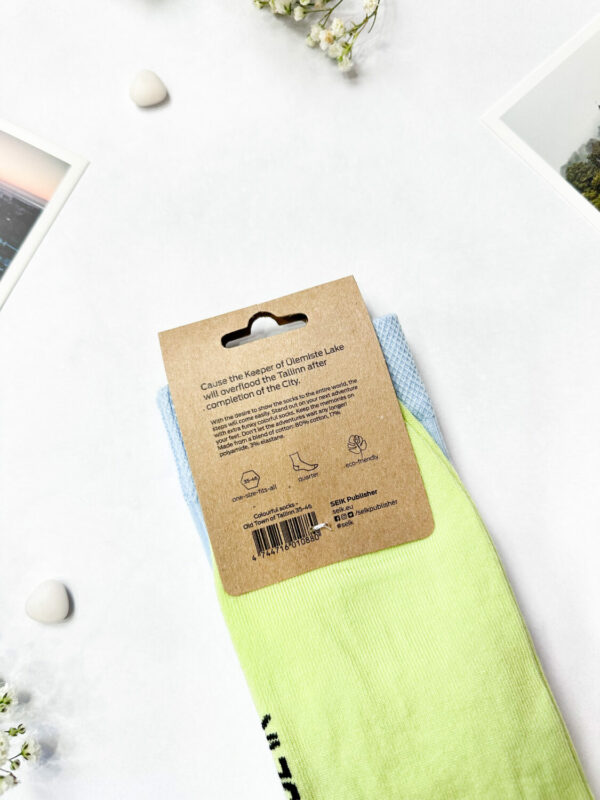 Estonian Old Town Tallinn Socks – Colorful & Comfortable by SEIK at www.brixbailey.com