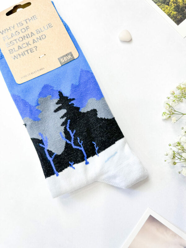 Patriotic Estonian Socks – Perfect for Sports & Gifts by SEIK at www.brixbailey.com