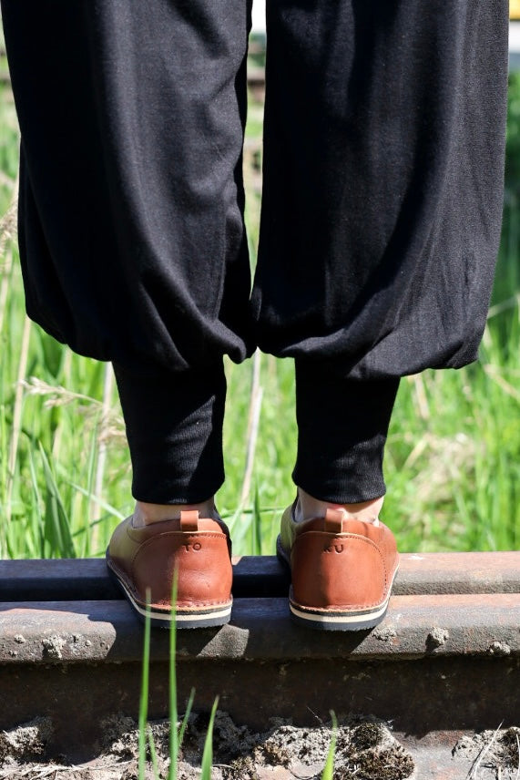 London - Classic shoes in the TOKU style - Brown